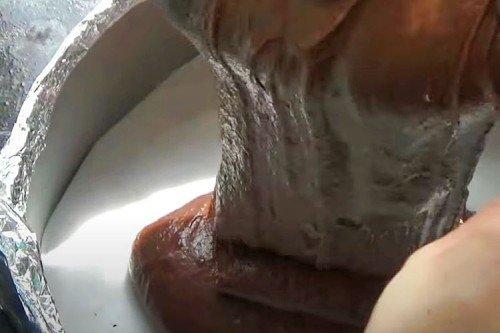 Bizcocho de kéfir con cacao - receta paso a paso