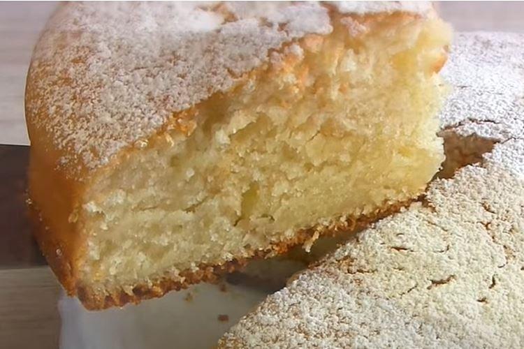 Bizcocho de kéfir sin huevos - receta paso a paso con fotos
