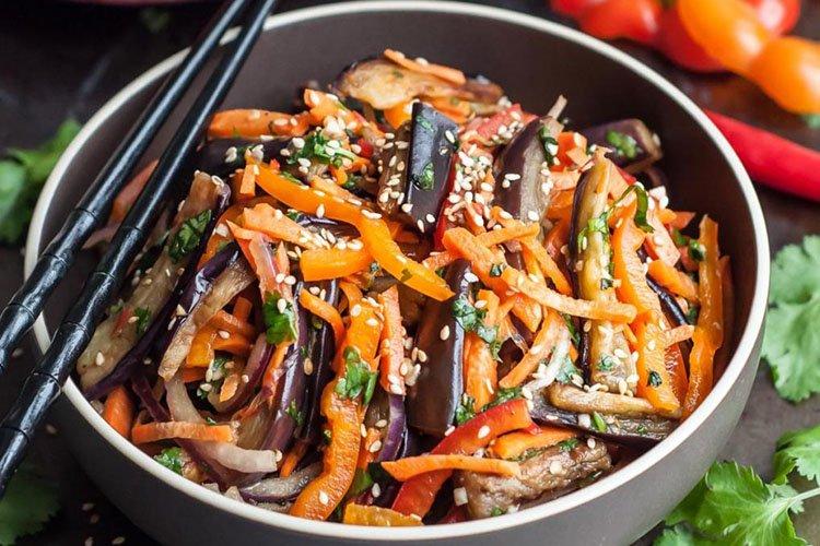 Korean-Style Eggplant - Eggplant Dishes Recipes