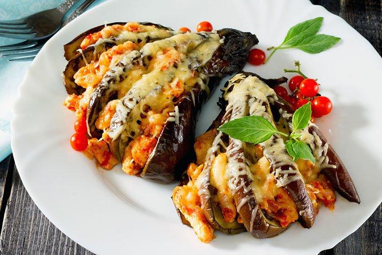 Baked Eggplant Fan - Eggplant Dishes Recipes