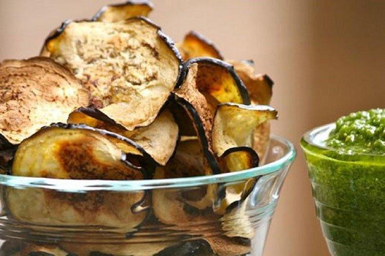 Eggplant Chips - Eggplant Dishes Recipes