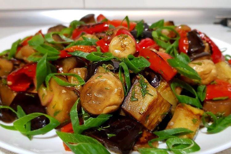 Señor Eggplant Salad - Eggplant Dishes Recipes