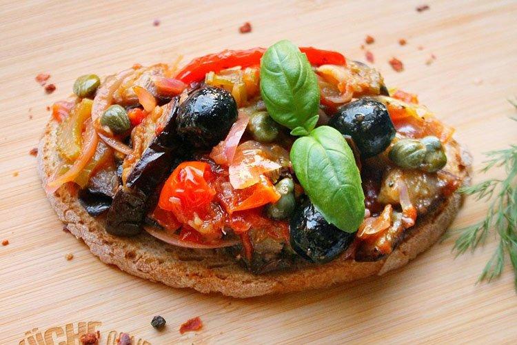 Sicilian Caponata from Eggplant - Eggplant Dishes Recipes