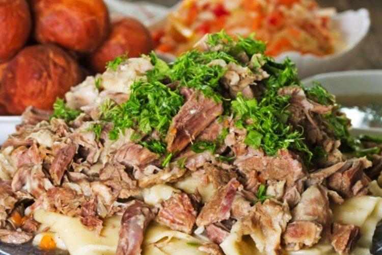 Lamb Beshbarmak - Recipes
