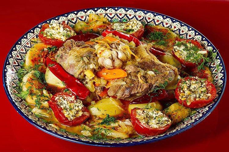 Uzbek Basma with Lamb - Recipes