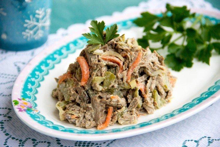 Beef Liver Salad - Recipes