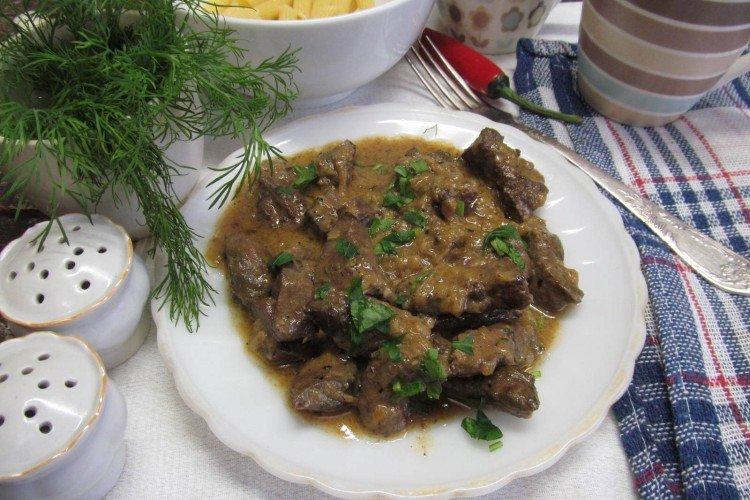 Milky Beef Liver in a Multicooker - Recipes