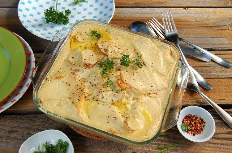 Beef Liver with Potatoes and Cheese - Recipes