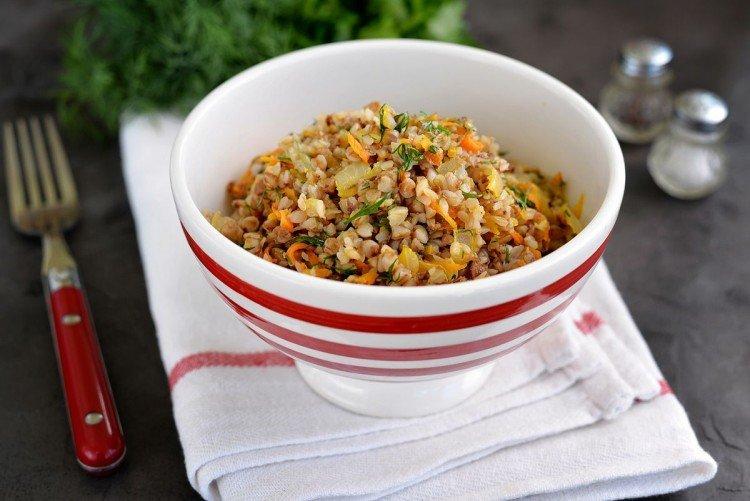 Buckwheat with Carrots and Herbs - Recipes