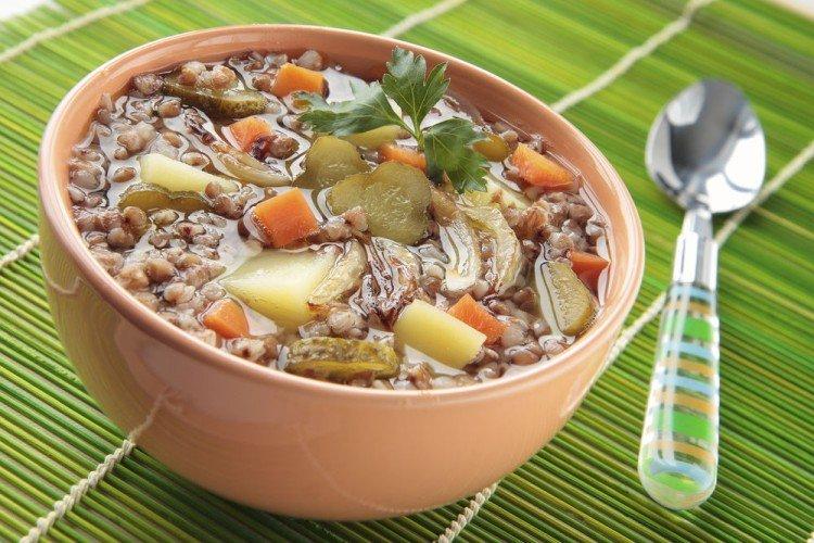Rassolnik with Buckwheat - Recipes