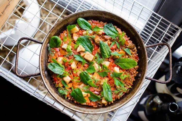 Buckwheat Paella - Recipes