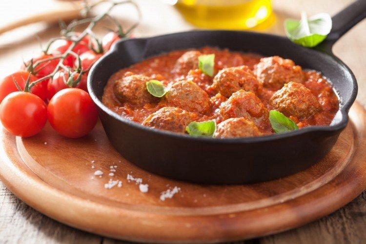 Buckwheat and Mushroom Meatballs in Tomato Sauce - Recipes