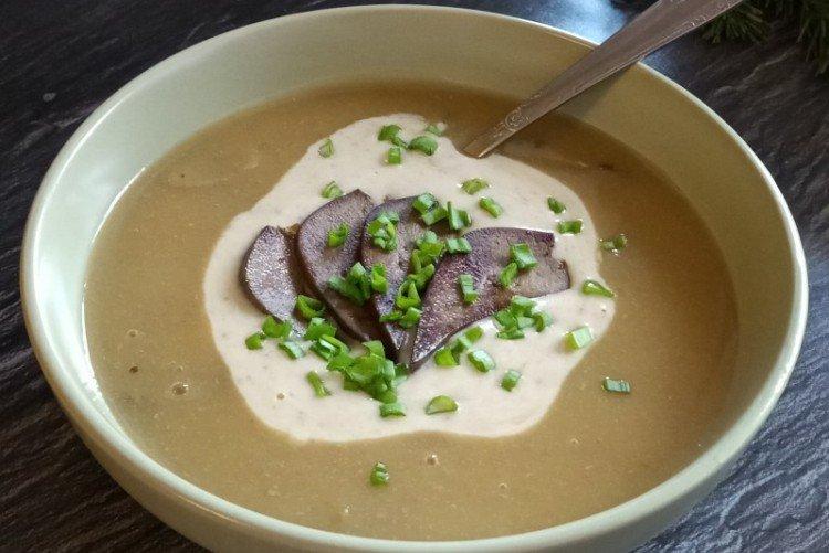 Cream Soup with Buckwheat and Liver - Recipes