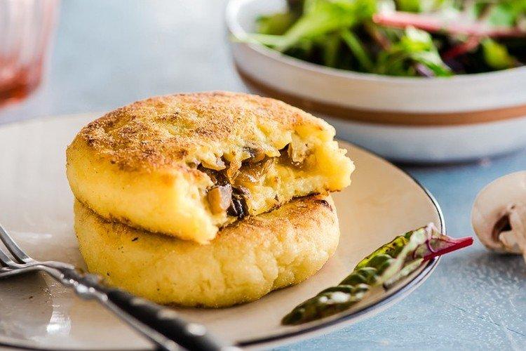 Zrazy de patata con setas - recetas