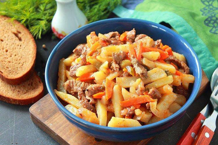 Azu with Turkey in a Skillet - Recipes