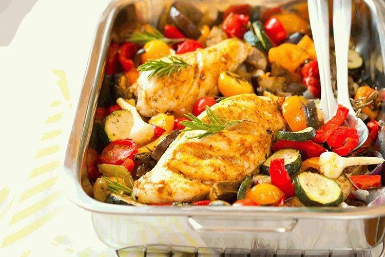 Stewed Turkey with Vegetables - Recipes