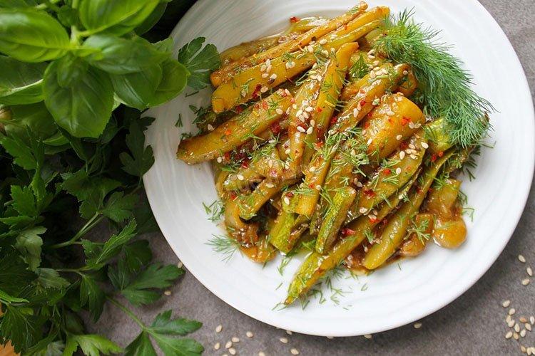 Aperitivo de calabacín frito - Recetas de platos de calabacín