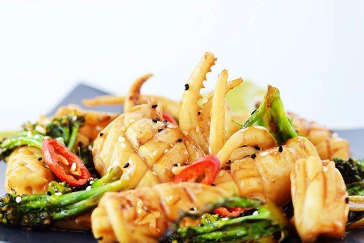 Far Eastern-Style Squid - Recipes
