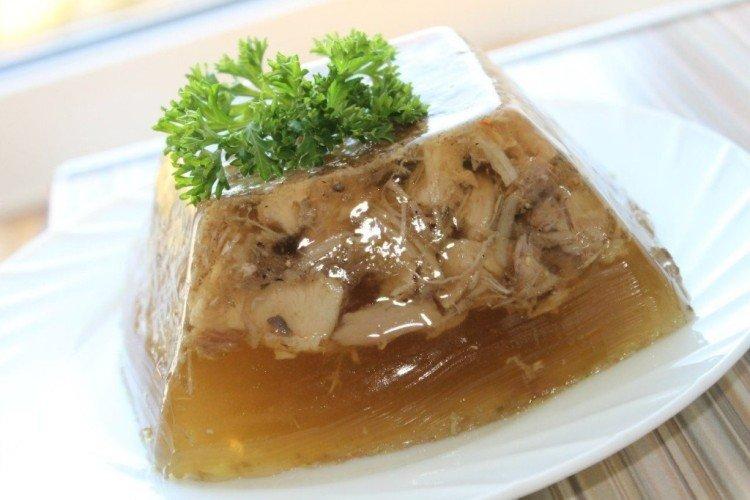 Aspic de conejo - recetas