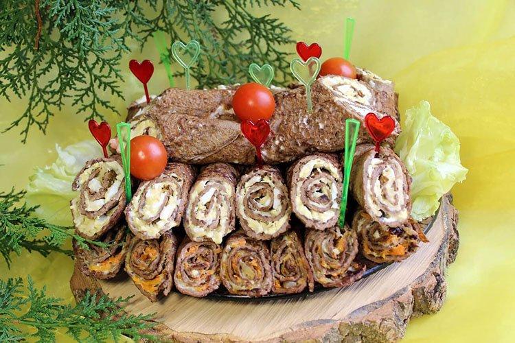Chicken Liver Appetizer Rolls - Recipes