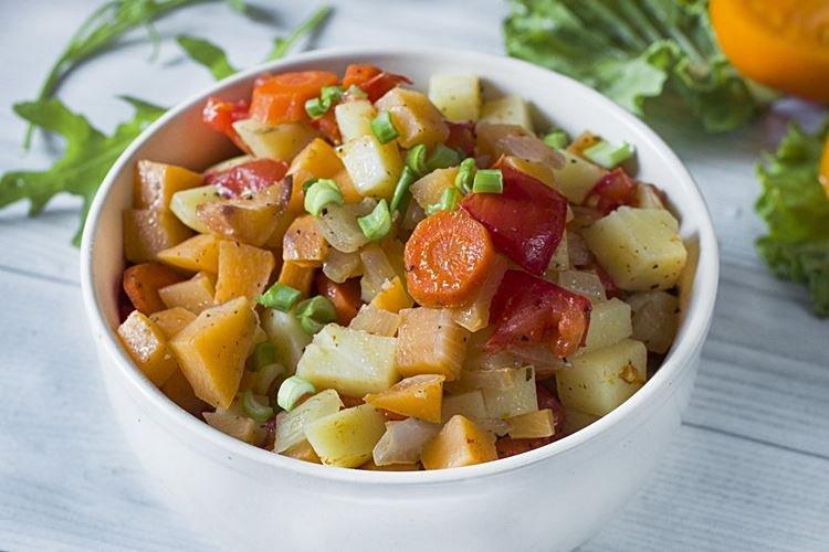 Turnips with Vegetables in Pots - Recipes