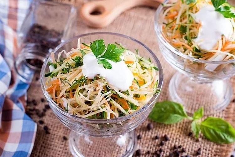 Turnip, Vegetable, and Egg Salad - Recipes
