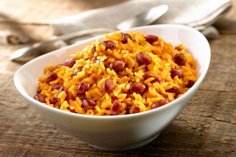 Arroz mexicano con frijoles - Recetas de platos de arroz