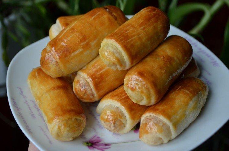 Rollitos rápidos con arroz y pepinillos - Recetas de platos de arroz