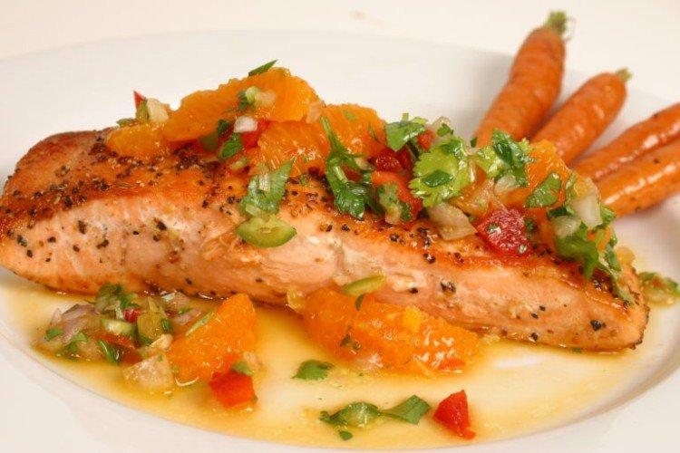 Fish in Tangerines - Recipes