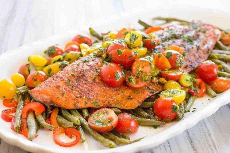 Fish with Vegetables - Recipes