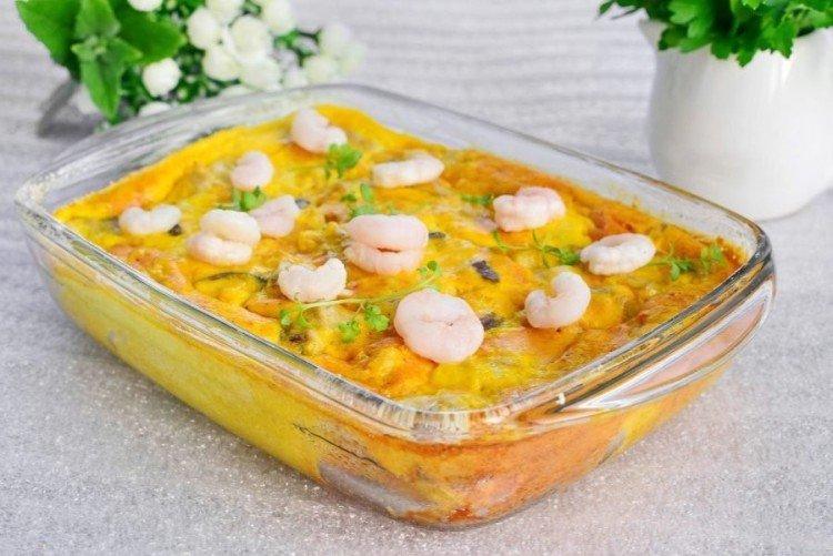 Fish and Shrimp Casserole - Recipes