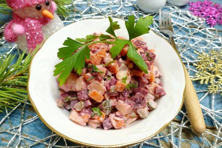 Salad with Fish and Beets - Recipes