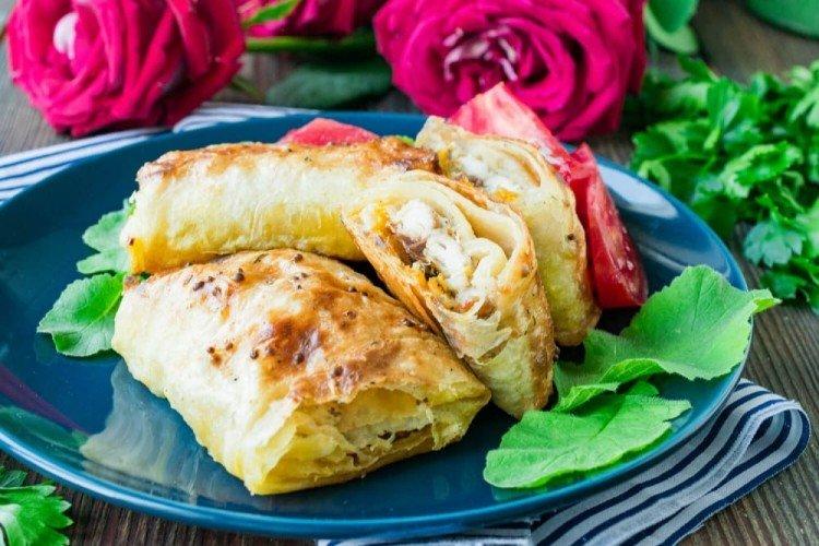 Fish in Lavash - Recipes