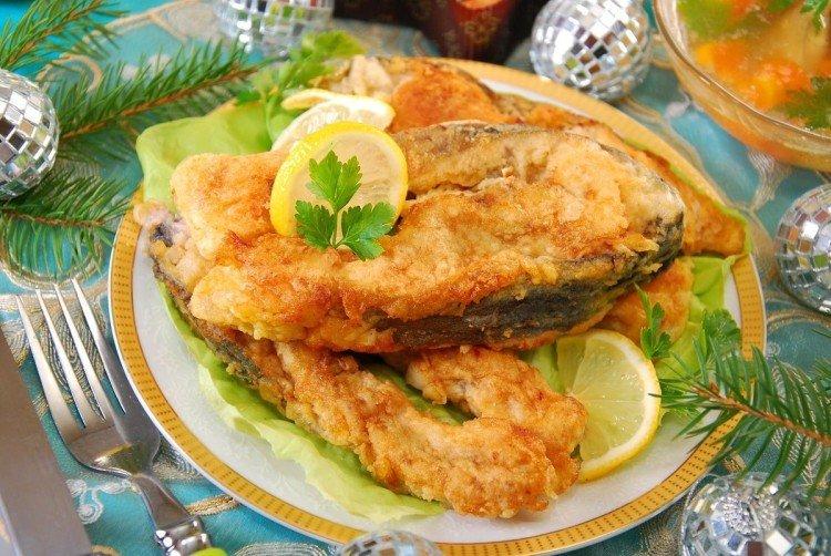 Fish in Garlic-Cream Sauce - Recipes
