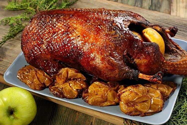 Duck with Apples in a Roasting Bag - Recipes