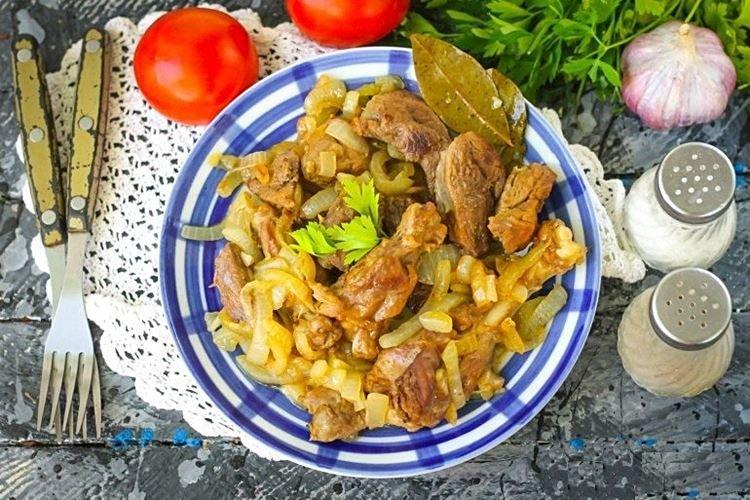 Braised Duck with Onions - Recipes