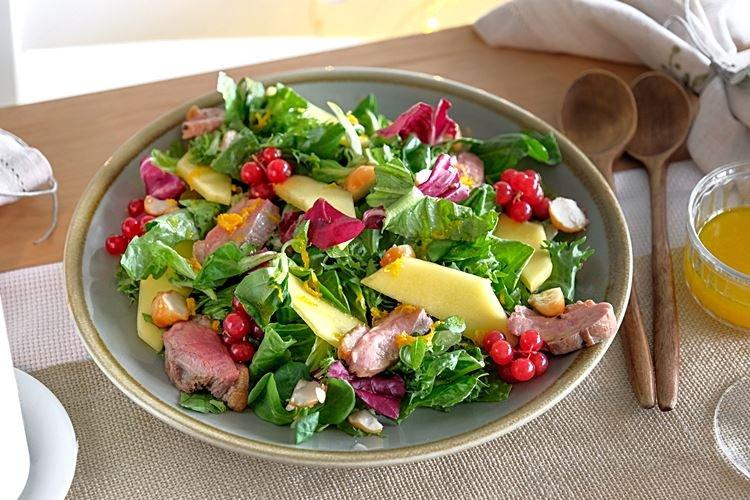 Duck and Mango Salad - Recipes