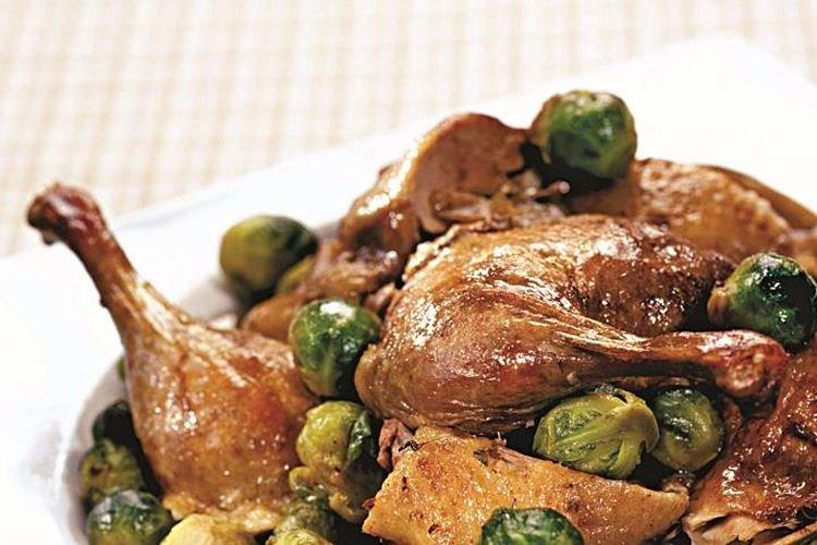 Duck with Brussels Sprouts - Recipes