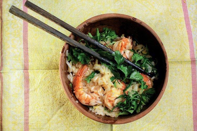 Sweet Rice with Shrimp - Recipes