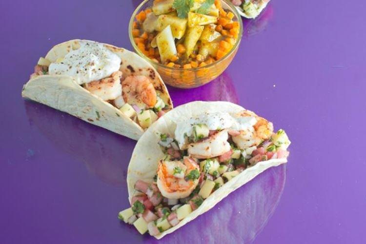 Shrimp with Salsa - Recipes