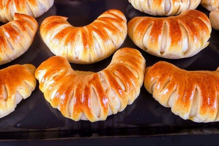 Panecillos de masa de levadura De queso - recetas