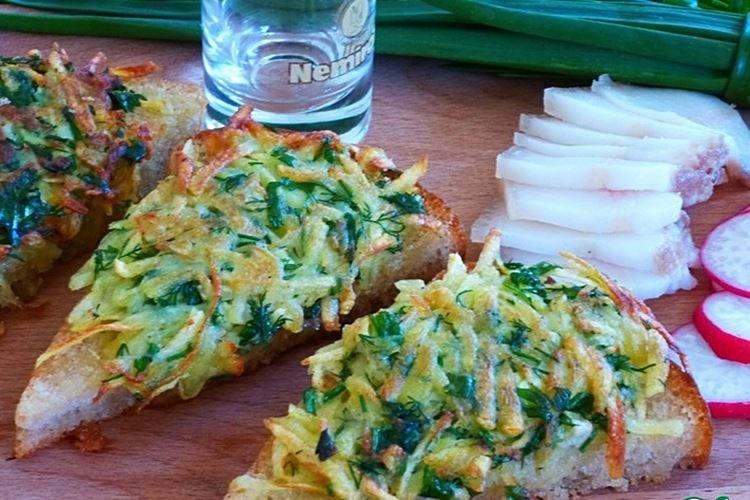 Potato sandwiches for New Year 2021 - recipes