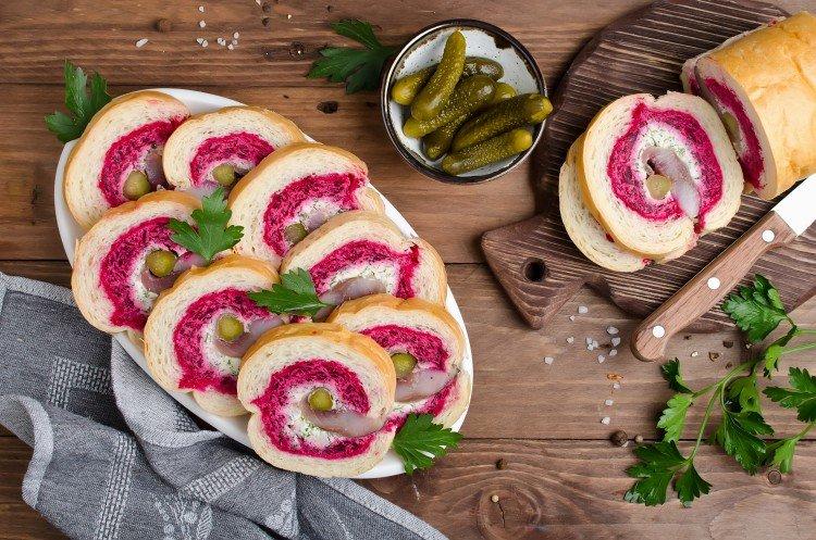 Herring Sandwiches for the Holiday Table - Recipes