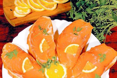 Sandwiches mit Lachs und Zitrone - Schritt-für-Schritt-Rezept