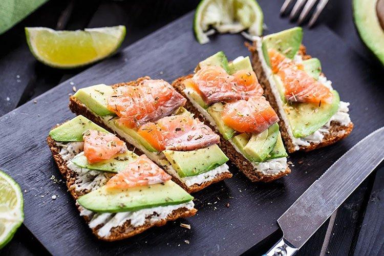 Sandwiches mit Lachs und Pistazien - Rezepte