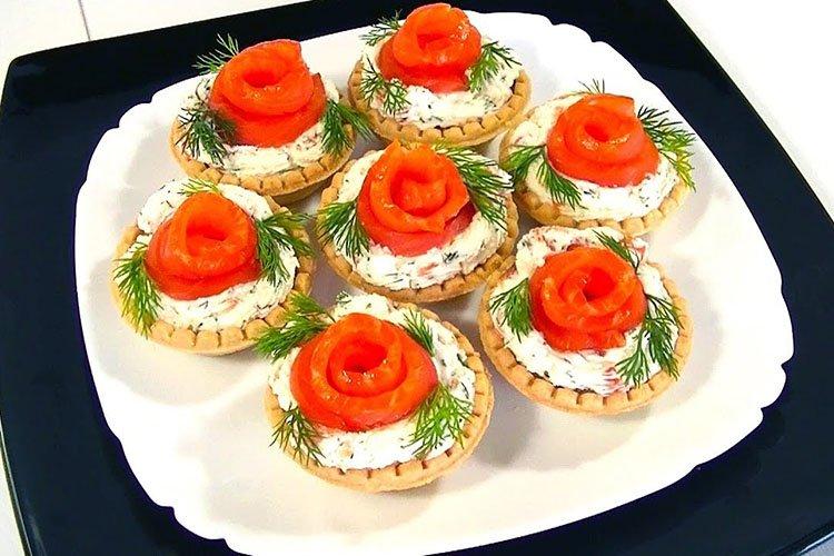 Sandwiches mit Lachs Kaleidoskop - Rezepte
