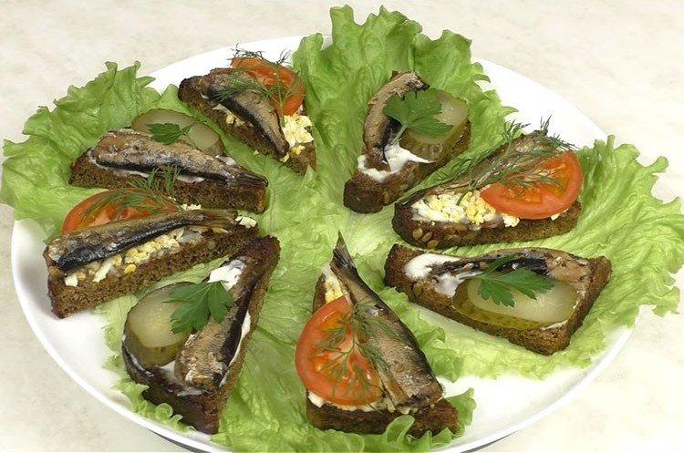 Classic Sprat Sandwiches - Step-by-Step Recipe with Photos