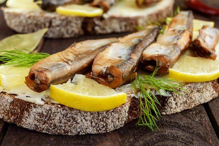 Sprat and Lemon Sandwiches - Recipes