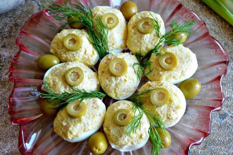 Deviled Eggs - What to Feed Guests Recipes