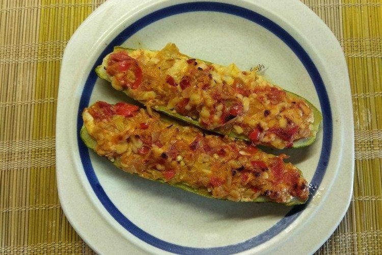 Zucchini Boats with Mushrooms - What to Feed Guests Inexpensively, Deliciously, and Quickly